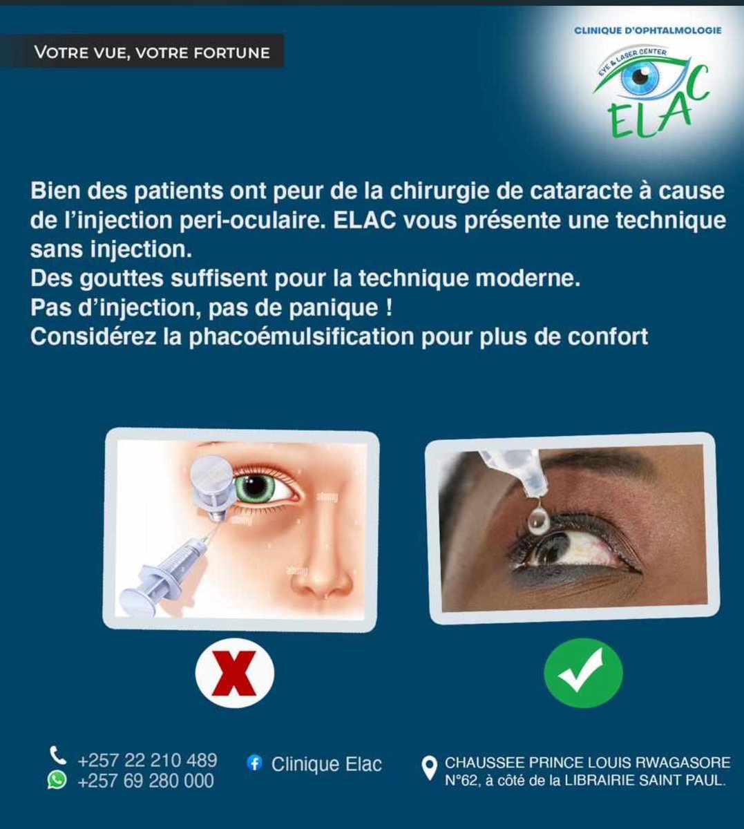 RetinologueJC's tweet photo. Nous investissons dans les techniques chirurgicales modernes avec un accent particulier sur le confort du patient https://t.co/0b2QuRIufb