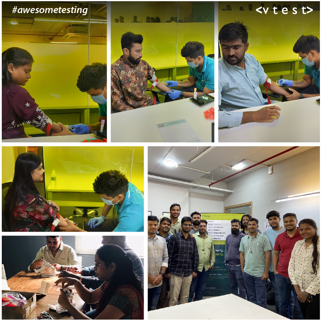vtestcorp's tweet photo. At #VTEST, employee wellness is our top priority!
That's why we sponsored full-body checkups for our Pune & Bangalore teams in July with Loop, our healthcare partner.
#preventivehealthcare #wellness
#fullbodycheckup #softwaretesting #softwaretestingcompany #awesometesting https://t.co/pETEELHoEN