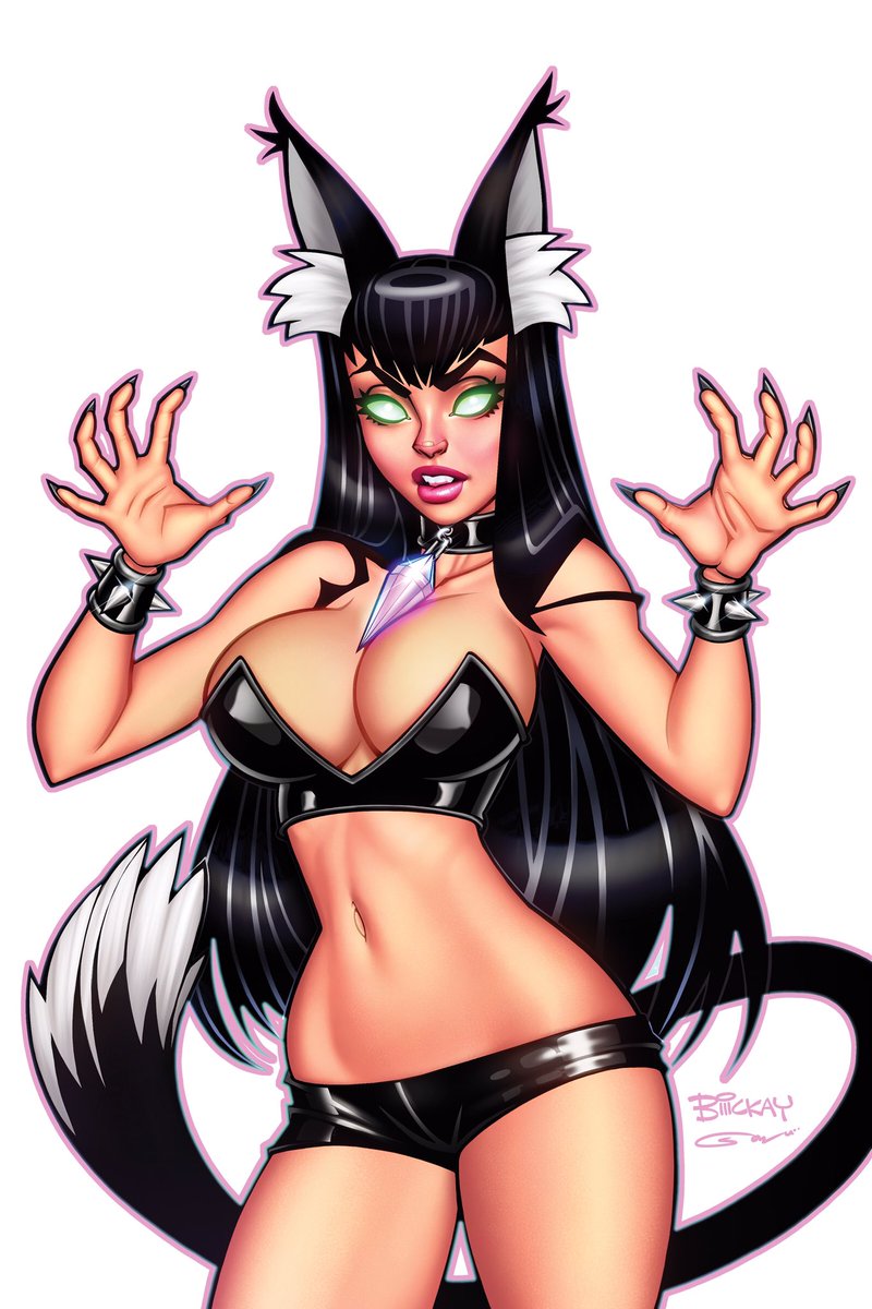 The Mighty Still Ill Comics is back with Kannibal Kitty #6, and it’s live right now! The cover line up is insane. Please check it out and consider the covers by “Super” Sanju and I. 😜 #gottatry
kickstarter.com/projects/danme… #Kickstarter #kannibalkitty #stillillcomics