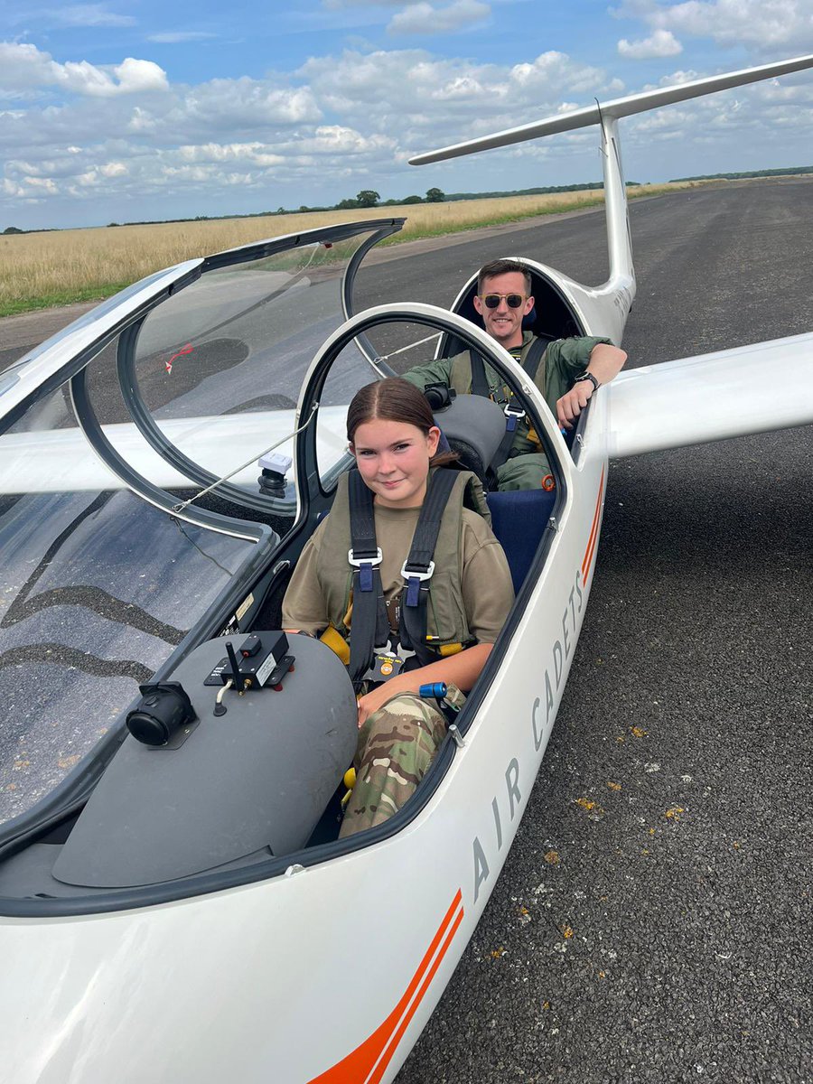 WHAT A DAY! 

We got 22 cadets &amp; 7 staff flown in the Viking Glider with <a href="/611VGS/">611 Volunteer Gliding Squadron</a> at <a href="/RAFHonington/">RAF Honington</a> 
This is a rare experience for our cadets &amp; the first time we have managed to get up in the air in Gliders #no1inthesun 

<a href="/wmwrafac/">West Mercian Wing</a> 
<a href="/aircadets/">RAF Air Cadets</a>
<a href="/RAFAkrotiri/">RAF Akrotiri</a> 
<a href="/ComdtAC/">Commandant RAF Air Cadets</a> 
<a href="/Commander_GE/">Air Cdre Paul 'Hammy' Hamilton</a>