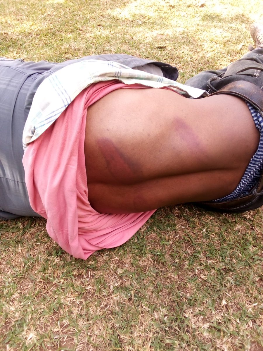 GovernorTimoh's tweet photo. Today as our fathers woke up 4am heading to a market with cows they didn't know they would meet this agony from police officers in Ntimaru police station. Ntimaru sub county is in agony. We ask @IPOA_KE to step and help us ferry this rougue police officers away. https://t.co/DG8VZG5TxH