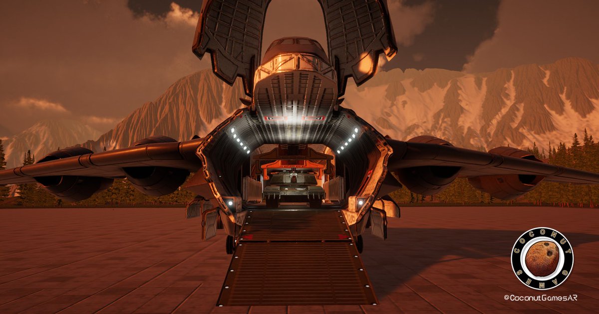 coconutgamesAR's tweet photo. Daily Dev Drop - Open Wide! Check out @weaponARY_Game! Get the latest updates from @CoconutGamesAR.
#bARracks #ARmoury
#WeaponARy #bARracks #militaryheavylift #troopcarrier #c47titan #largestplane #verticaltakeoff #futureoftransport #aircraft #aviation #Tank #Infantry #game #AR https://t.co/IJlKdnLrcM