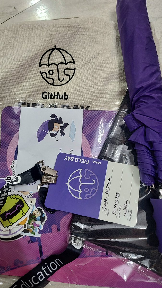 TusharGothwal03's tweet image. Thanks @GHFieldDayIndia @GitHubEducation for making my day special!☂️☂️🤪

#GitHubFieldDayIndia 
#GHFDIndia2024
#githhub 
#microsoft
