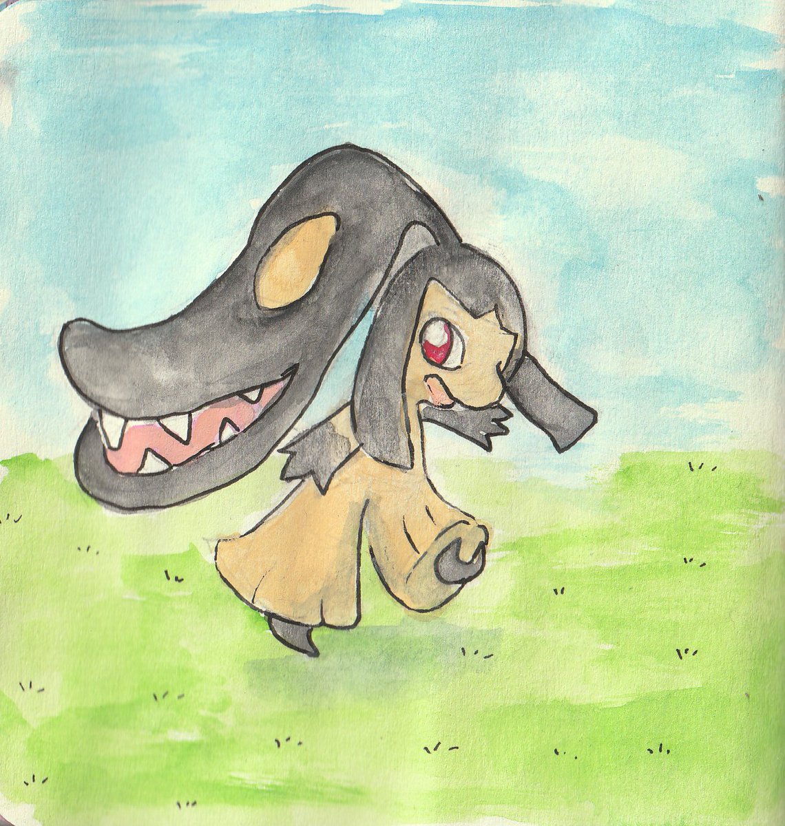 CiudadCicatriz's tweet photo. Seguimos con los pokes favoritos por generación y tipo. En tipo hada de tercera gen le toca a Mawile y con esto terminamos la tercera generación :0
#acuarela #watercolor #pokemon #pokémon #mawile #steeltype #fairytype #ポケモン #クチート https://t.co/VifFMKUXh6