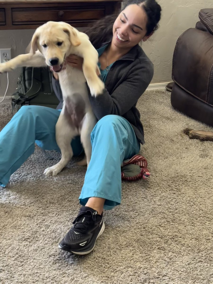 IrasemaPaster's tweet image. Visited my mom for coffee after weekend rounds. This is her new baby. Perks of living near family 🥰