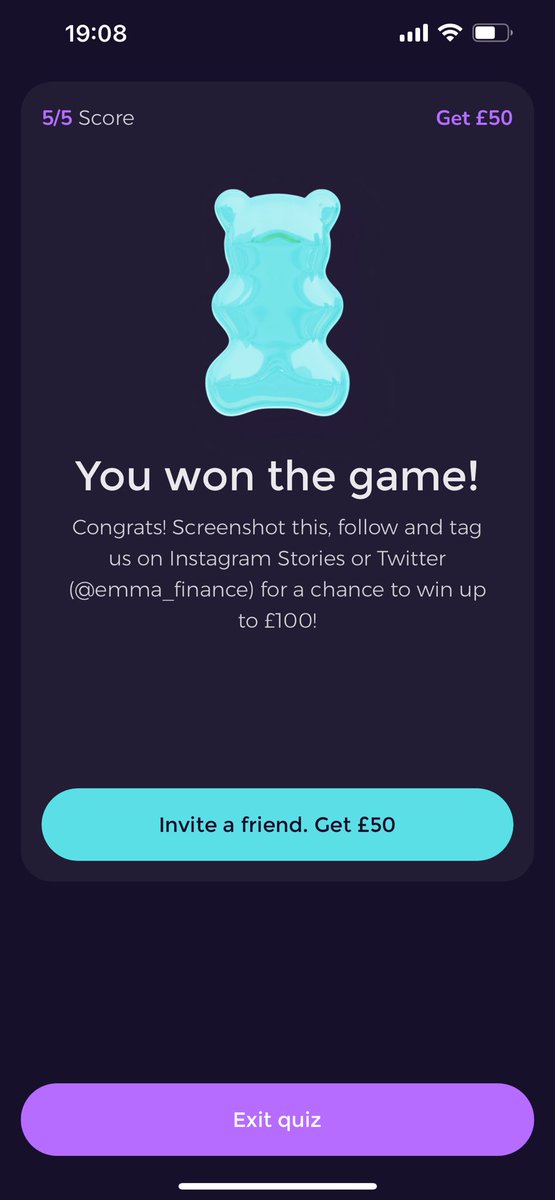 BanterCC's tweet photo. @emma_finance another quiz win https://t.co/5KIVAe7Rpr