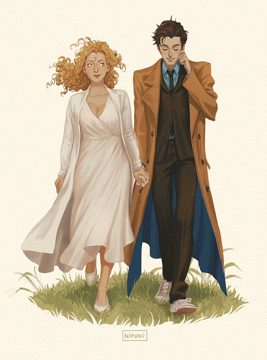 Ten visiting River in the library hard drive 😊 #doctorwho #tenthdoctor #riversong #davidtennant #alexkingston