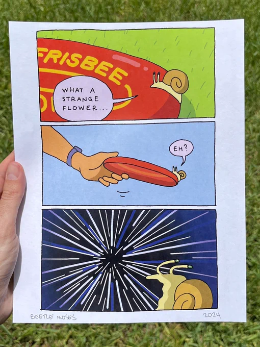 Brand new signed snaily man prints ready to go 