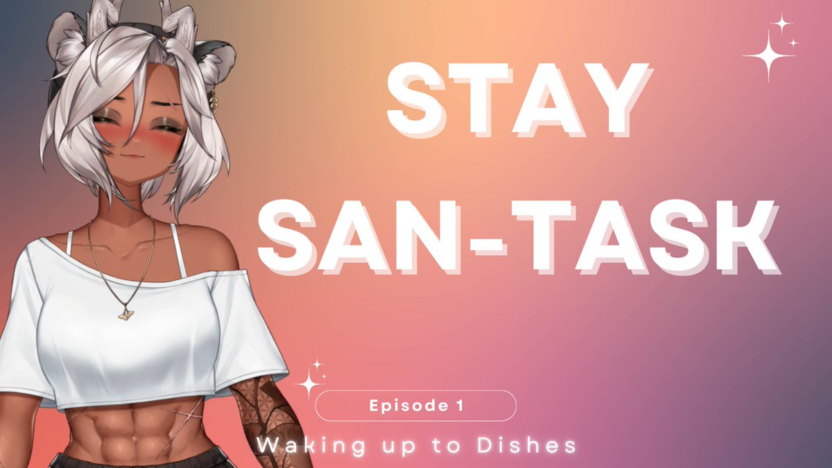 sansinvt's tweet image. First of my series for fellow task avoidant friends is now LIVE!

✨🎧 Stay San Task (Name liable to change)

A small co-working ASMR series where I invite you to complete some tasks with me. It&apos;s scuffed, it&apos;ll get better, but for now - I finally did it. #ADHD #asmr #coworking