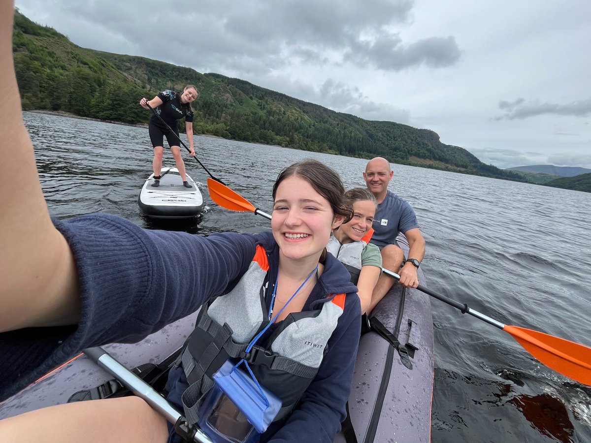 crococannon's tweet photo. Pootle on Thirlmere and a pint in the Hawkshead brewery😄🏊🏻🚣‍♀️🤪 https://t.co/4XuDiEQ3th