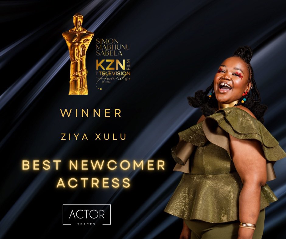 actorspaces's tweet image. BEST NEWCOMER ACTRESS | ZIYA XULU 🏆

Congratulations @ziyaxulu 👏🏽👏🏽👏🏽

#ActorSpaces 
#BeyondImagination