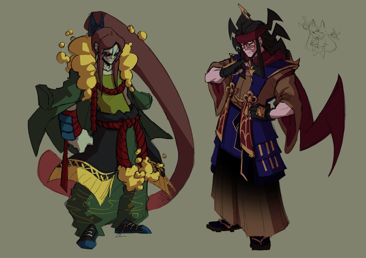 b1tter_arts's tweet photo. Shadowside generals?
#YokaiWatch #Arachnus #ToadalDude https://t.co/oX9gzRys3N