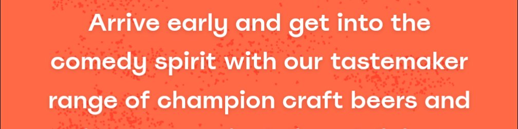 Dear #CambridgeComedyGarden, I'm looking forward to tonight's gig, but had I realised that your "range of champion craft beers" amounted to 330ml cans of Brewdog at 4x ordinary prices, I would have stayed in the pub before coming. And you won't let me out now I'm in, you cunts.