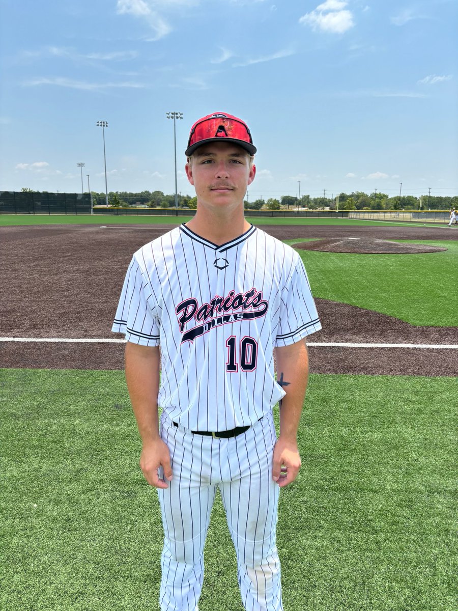 ✭Five Tool Texas✭ (@fivetooltexas) on Twitter photo #FiveToolWS F: <a href="/DallasPatriots/">Dallas Patriots</a> 18U 6, Dallas Spin Sonnier 5
PoG: <a href="/CameronChaseRa1/">Cameron "Chase" Randall</a> 1-4, 2B, 3 RBI, R #FiveToolWS F: <a href="/DallasPatriots/">Dallas Patriots</a> 18U 6, Dallas Spin Sonnier 5
PoG: <a href="/CameronChaseRa1/">Cameron "Chase" Randall</a> 1-4, 2B, 3 RBI, R