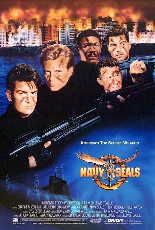 FilmNewsNos's tweet photo. 🎬MOVIE HISTORY: 34 years ago today, July 20, 1990, the movie ‘Navy SEALs’ opened in theaters!

#CharlieSheen #MichaelBiehn #JoanneWhalleyKilmer #RickRossovich #CyrilOReilly #BillPaxton #DennisHaysbert #PaulSanchez #NicholasKadi #RonaldGJoseph #SEpathaMerkerson #RobMoran https://t.co/gogy6yAPit