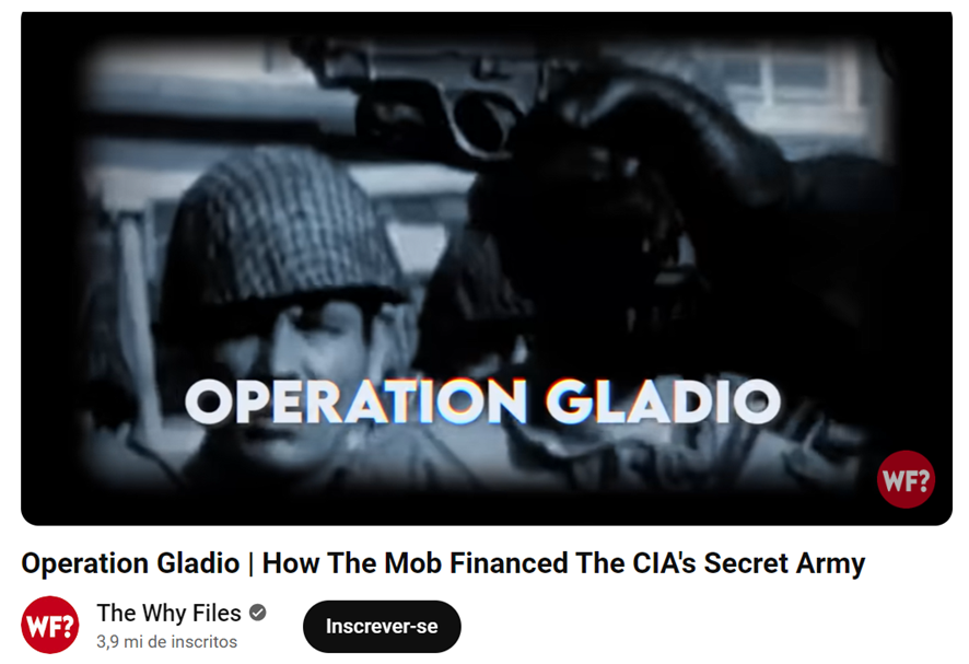 ErikaMdaVeiga's tweet image. 🧶Teria a CIA☠️🇺🇸 se valido da Rio/92🇧🇷 e seu gigantesco esquema de segurança e inteligência, seguido da escalada de violência na cidade do Rio de Janeiro, em 1993, para instaurar no Brasil, por meio de ONGs, a Operação Gladio-Brasil?🤔
youtube.com/watch?v=2k7YTF…