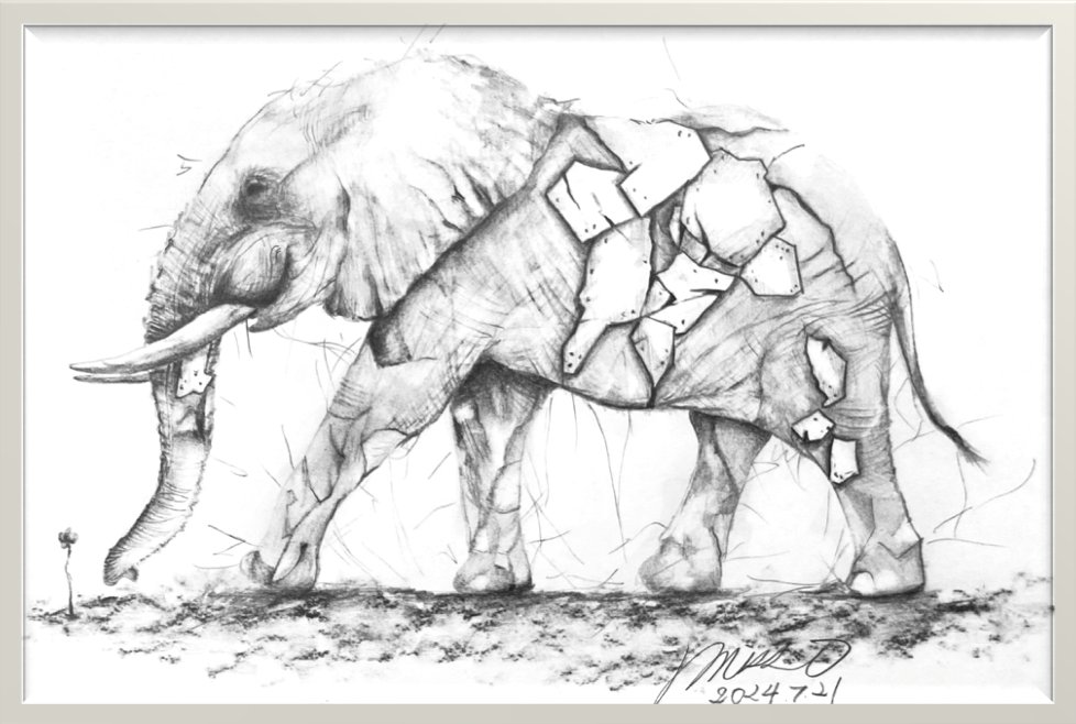 missox0216's tweet photo. #Elephant #AnimalAbuse #Sketching #Realism #AnimalRights
🍀Green Hill Valley Camp is a care camp for sick, injured or retired elephants. Located in central Myanmar. Opened since 2011. Today, there are eight elephants (excluding one deceased elephant). https://t.co/RwxedosDZb
