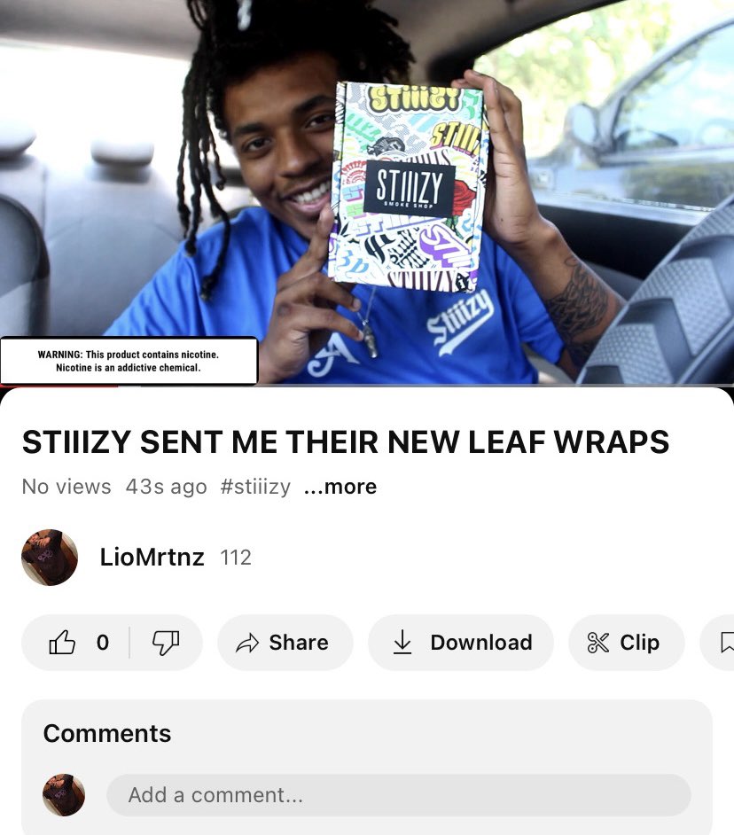 LioCuatroVeinte's tweet photo. New video finally up! Shoutout @stiiizy for the care package #alwaysinrotation
https://t.co/s1VE0HbsPh
#cannabiscommunity #stiiizy #youtube https://t.co/WCzZ2kYW3h