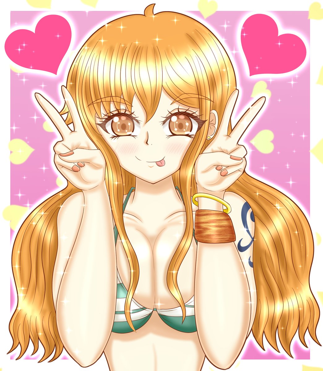 ナミ(ワンピース) 「おはようございます色々と落ち着きましたので、本日よりXを再開したいと思います(*」|なたまにあのイラスト