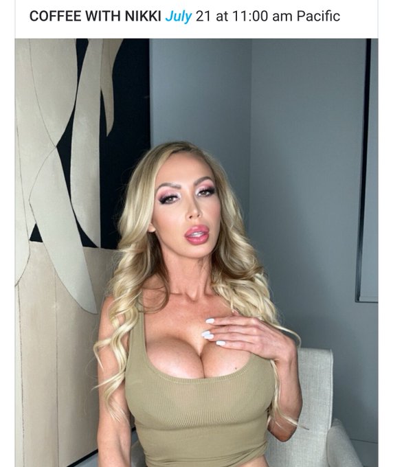 See ya tomorrow 11:00 am Pacific https://t.co/hOTqPGGUDB COFFEE WITH NIKKI #coffeewithnikki ☕️ https://t<a href="/tag/coffeewithnikki"class="tags"><span>#coffeewithnikki</span></a>