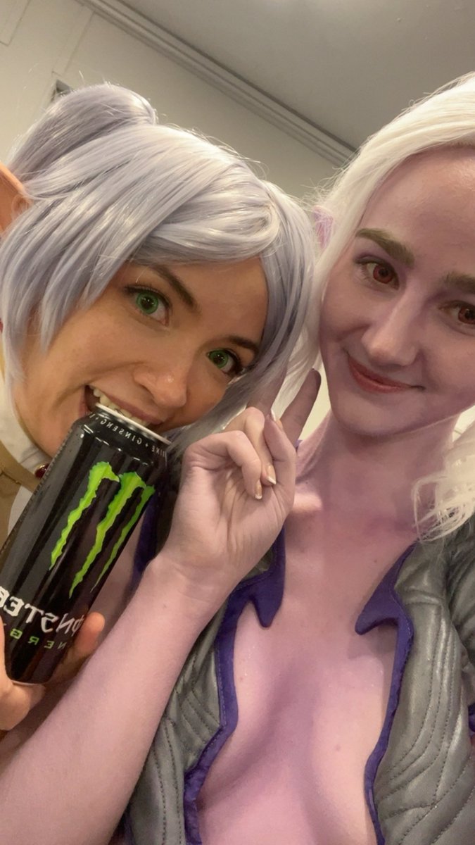 sometimes the real special guest is ur bestie coming back from Japan &amp; going to a home turf con with u 💜💜💜💜💜 <a href="/sakurakitto/">KITTO</a>