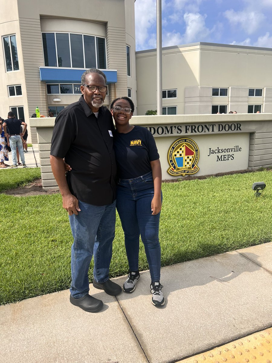 My Baby Girl is in the Navy.⚓️🇺🇸🛳️. It seems like just yesterday that she was a baby. I’m proud of her.🫶🏾🙏🏾👍🏾