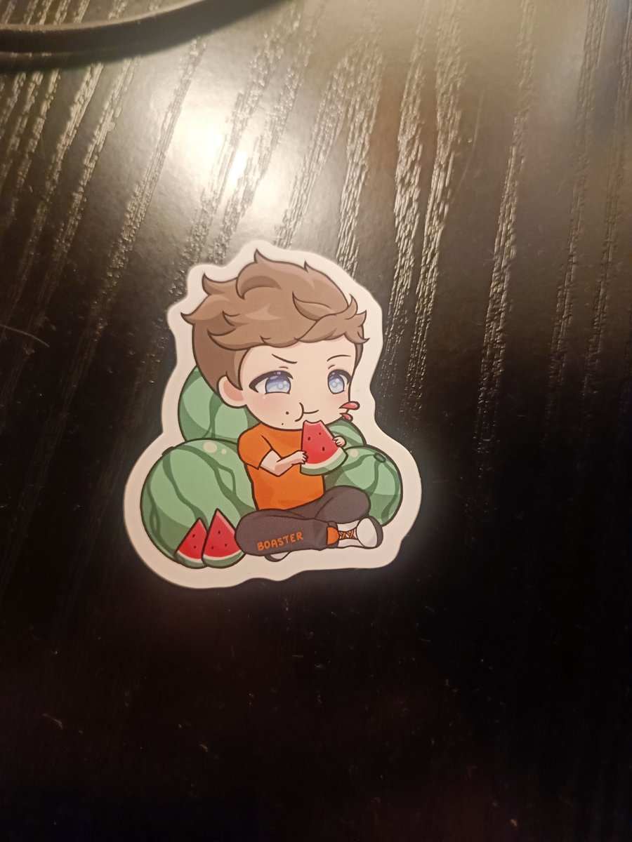 MigrainyWorks's tweet photo. Not only @OfficialBoaster  played out of his mind to close out Bind game and win EMEA trophy, he and the whole team found energy to take photos with spectators and he gave out those sweet stickers. Ty so much! #FNCwin https://t.co/xTv8zRRIS4