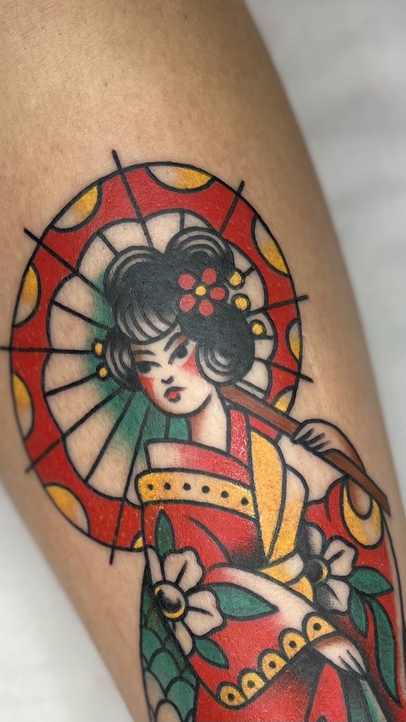 Gueixa que fiz hoje. 💋