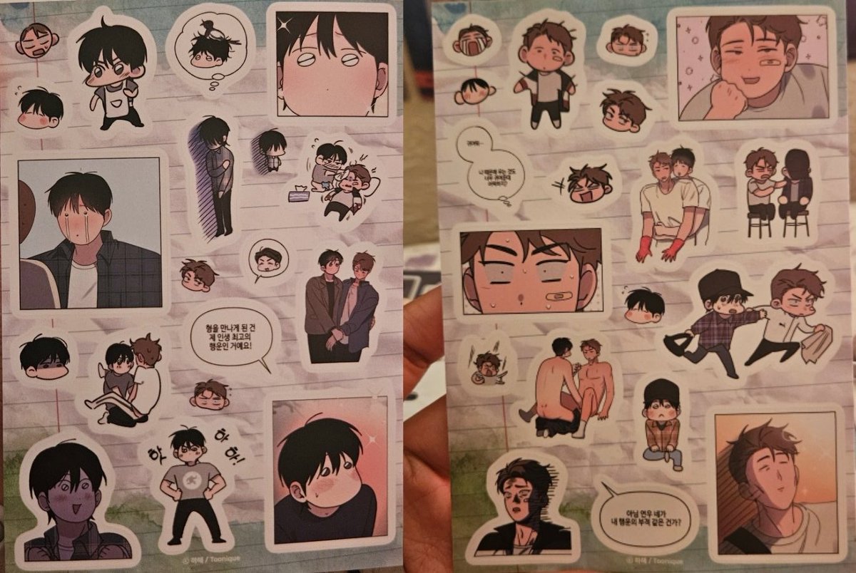 lmaoyikes4's tweet photo. AHHHH MY LUCK IN LOVE MERCH HEHEHE [and I got extra Bj Alex stickers bc I want a sheet that isn't used 😞🫶🏼]
#LuckyInLove #Hahae https://t.co/lV9LDuGVES
