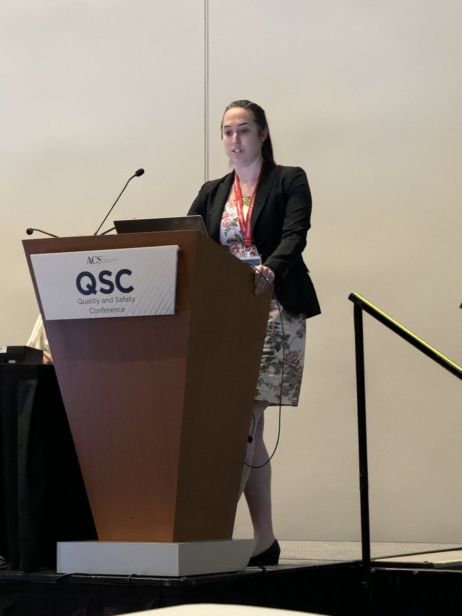 So impressed with  the UC San Diego Health current and past Surgical  Quality and Informatics fellows Dr. Sean Perez and Dr. Nicole Goldhaber with a total of 5 podium presentations today at the ACS Quality and Safety Conference.  They presented projects on informatics, quality,