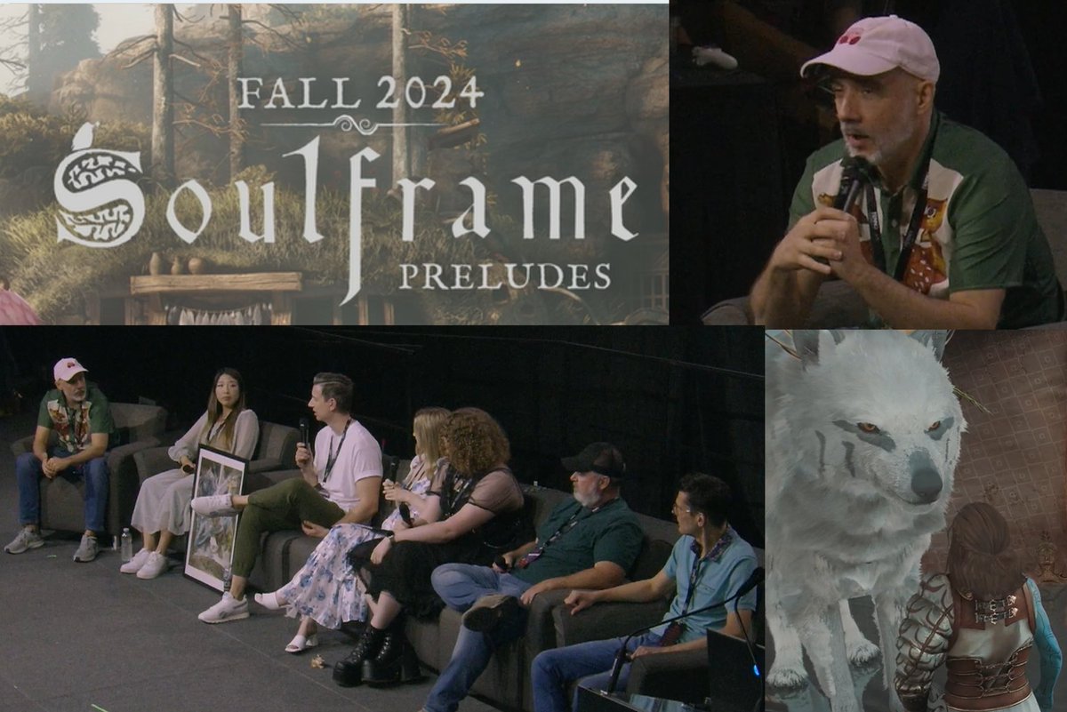.<a href="/sj_sinclair/">Steve Sinclair</a>, CEO <a href="/DigitalExtremes/">Digital Extremes</a>, eloquently discussed the theme of redemption at the core of Soulframe's narrative and design, at #Tennocon

He and his talented team passionately shared their creative vision for this highly anticipated title, set to release in fall 2024🎉