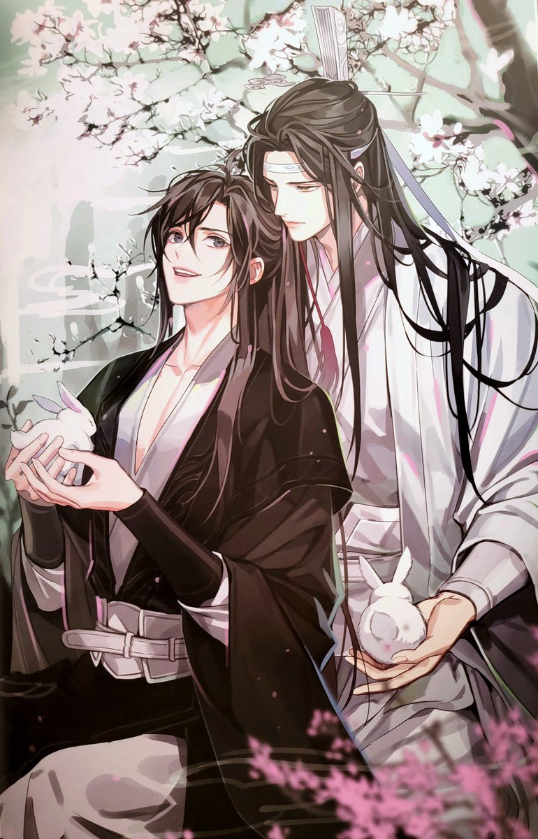 dearestwangxian's tweet photo. i LOVE the fact that rabbit is always been a symbol for wangxian. not only it's the symbol for gay/homosexual love in china but the rabbit also considered to be the luckiest among the twelve animal. they also fucking like rabbits. IT FIT SO WELL WITH WANGXIAN https://t.co/C82lfRE1sR