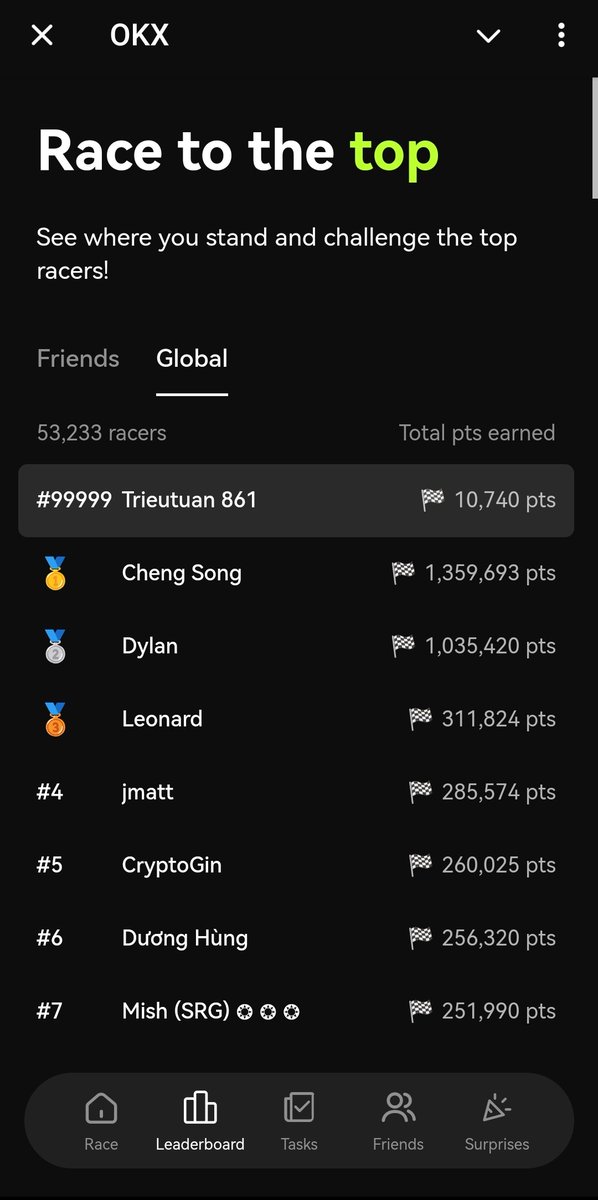 💰🚀 Sàn Okx ra mắt ứng dụng mini App Trên Telegram 
👉 Kích vào Tham gia nhé
t.me/OKX_official_b…
▪️ Vào race dự đoán 
▪️Vào phần task làm nhiệm vụ
▪️Nhiệm vụ liên kết vào tài khoản okx thì mọi người vào phần hồ sơ cài đặt kết nối telegram rồi vào bot very