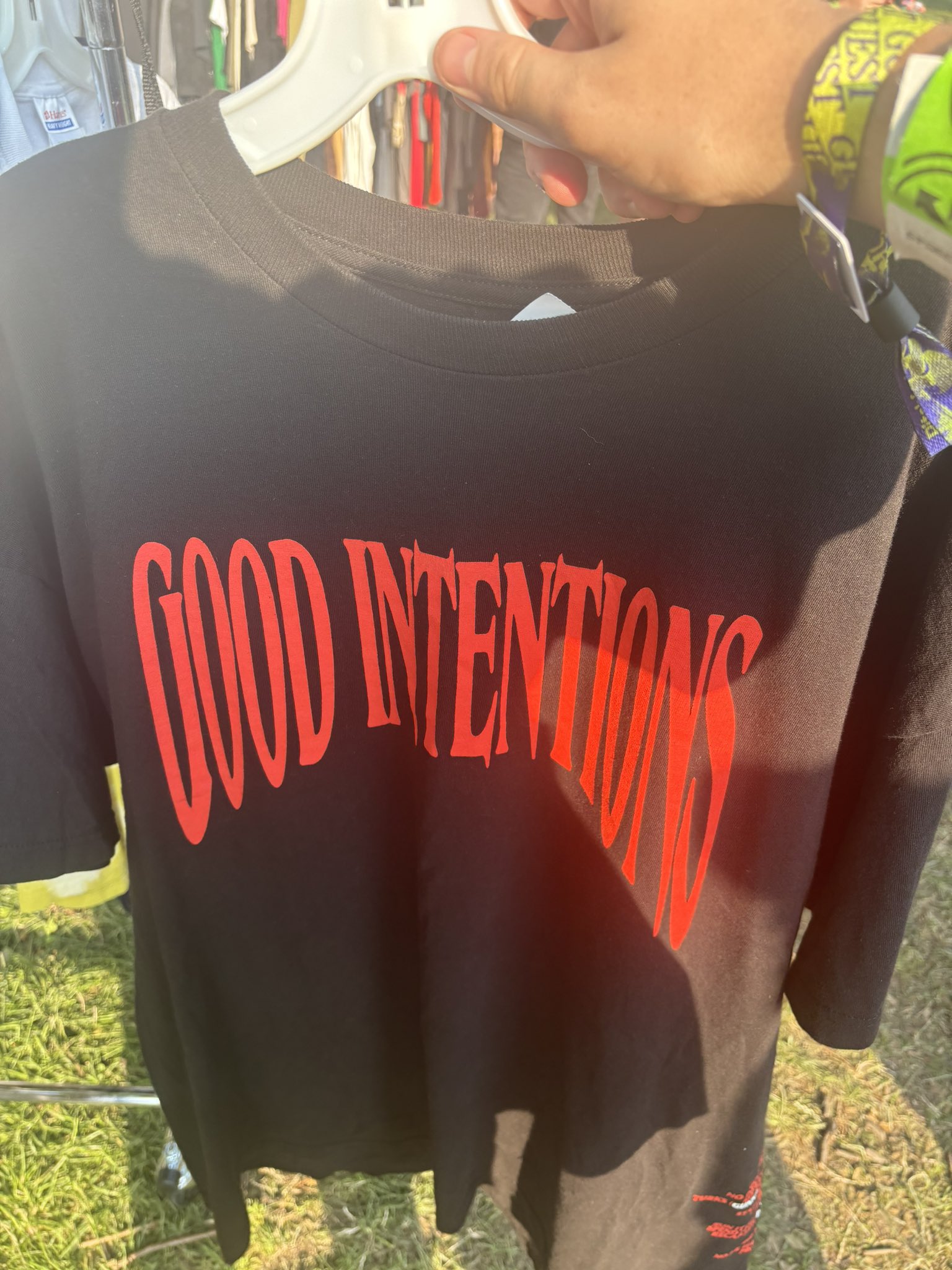 Jude Noel on X nav x vlone merch spotted at a pitchfork fest thrift tent https t Ltu9FOVRVI X