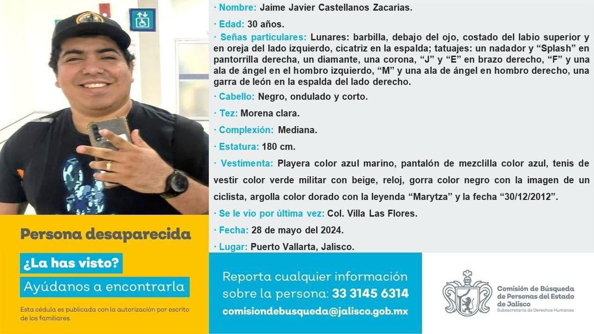 DesaparecerMX's tweet photo. Miguel y Javier viajaron a Puerto Vallarta, Jalisco, desde Tabasco y el 28 de mayo perdieron comunicación con sus familiares. Siguen sin ser localizados desde ese día. Rt por favor. https://t.co/wqb5GAue8K