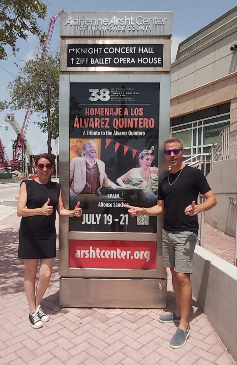 Albertoemen's tweet image. Segundo asalto en Miami.
#Miamitheater
#Miami
#HomenajeAlvarezQuintero