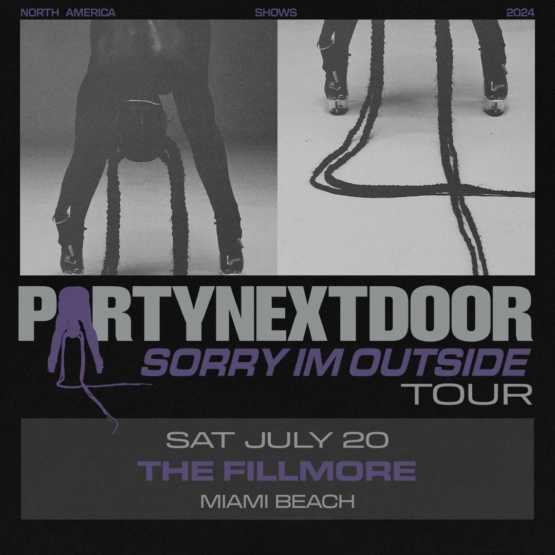 teampnd's tweet photo. Miami Beach tonight! #SorryImOutsideTour https://t.co/OwN04i9sO8