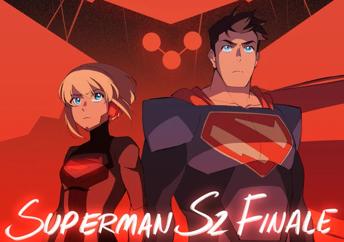 another season in the books, superman season 2 finale airs tonight on toonami at midnight 