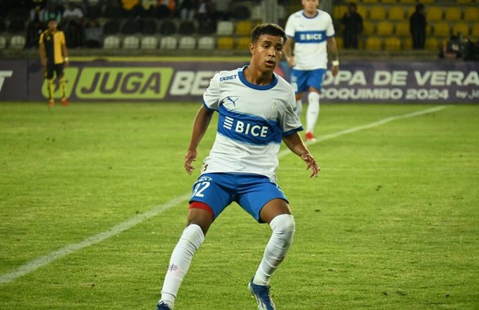 MarioSanchezVe's tweet photo. ¡PASO IMPORTANTE!

Leenhan Romero (2006) DEBUTÓ oficialmente en la Primera División de Chile con Universidad Católica que venció 2-0 a Unión La Calera.

El venezolano fue parte del Sudamericano y Mundial Sub17 del año pasado. https://t.co/tVcBKO4h8q