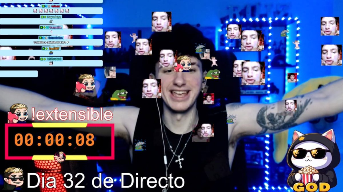 ruizitosss's tweet photo. 🔥 Se ha acabado el directo especial extensible después de el día 32 en directo. 768 horas sin parar.

🥳Locura máxima 🥳

👉Todavía le falta a las métricas actualizarse pero puedo confirmar que hemos hecho el: 

✅ Record Mundial del directo mas largo de kick y mas horas stremeadas en un mes @KickEspanol.

✅ World Record for the longest live stream on Kick and most hours streamed in a month @KickEspanol.

 ❤️ Todo esto jugando @HonorOfKings.  Muchas gracias a toda mi familia la Ruizitos family por que sin ninguno de ustedes esto pudiera haber sido posible, os amo y toca lloradita.  No es un adiós es un hasta pronto soldados ❤️

🤠History on your platform @StakeEddie & @Svntvmvriv 🤠

#kick #worldrecord #KickStreaming @KickCommunity