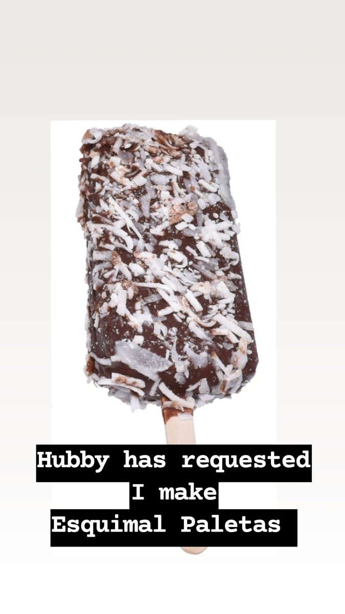 Mzkayc38's tweet photo. Tomorrow will be making these also for my husband he requested these next!
#MexicanPaletas #ChildhoodMemories #Esquimal #Popsicles https://t.co/qh7uI5VRXr