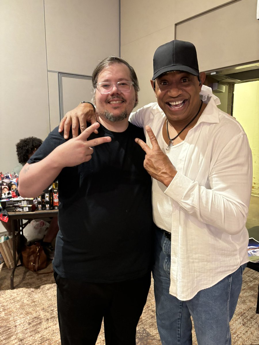 NoBonesRasslin's tweet image. @KayFabulous80 &amp;amp; I met #2ColdScorpio at an @AMLWrestling show!  #WCW #TooCold #WCWWorldTagTeamChampion #ECW
#WWF