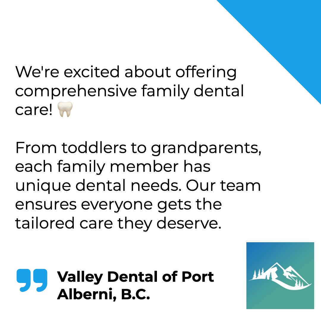 albernidental's tweet image. Take the first step towards a healthier, brighter smile today! 😁☀️ Get in touch with us to schedule your appointment.

☎️ Call us: +1 250-724-6789
📧 Email: valleydental@padentists.ca

#DentalFacts #DentalTrivia
#ToothTips #OralHealthTips
#SmileBreightly #HealthyTeeth
#ToothTalk