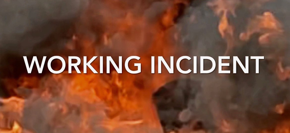 Large mutual aid fire above the Capitol. Evacuations initiated. Remain out of the area.