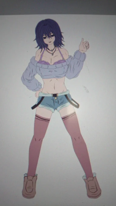 だらしない酔いどれ姉さんも描いてるよ