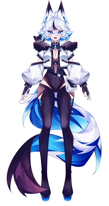 [STREAM END] Thank you all so much for the lovely soul swap stream!! was such sweetheart and we got to design them into a ghost variation >:D!! Please go check them out, they designed me too and i look like a BADDIE <33 