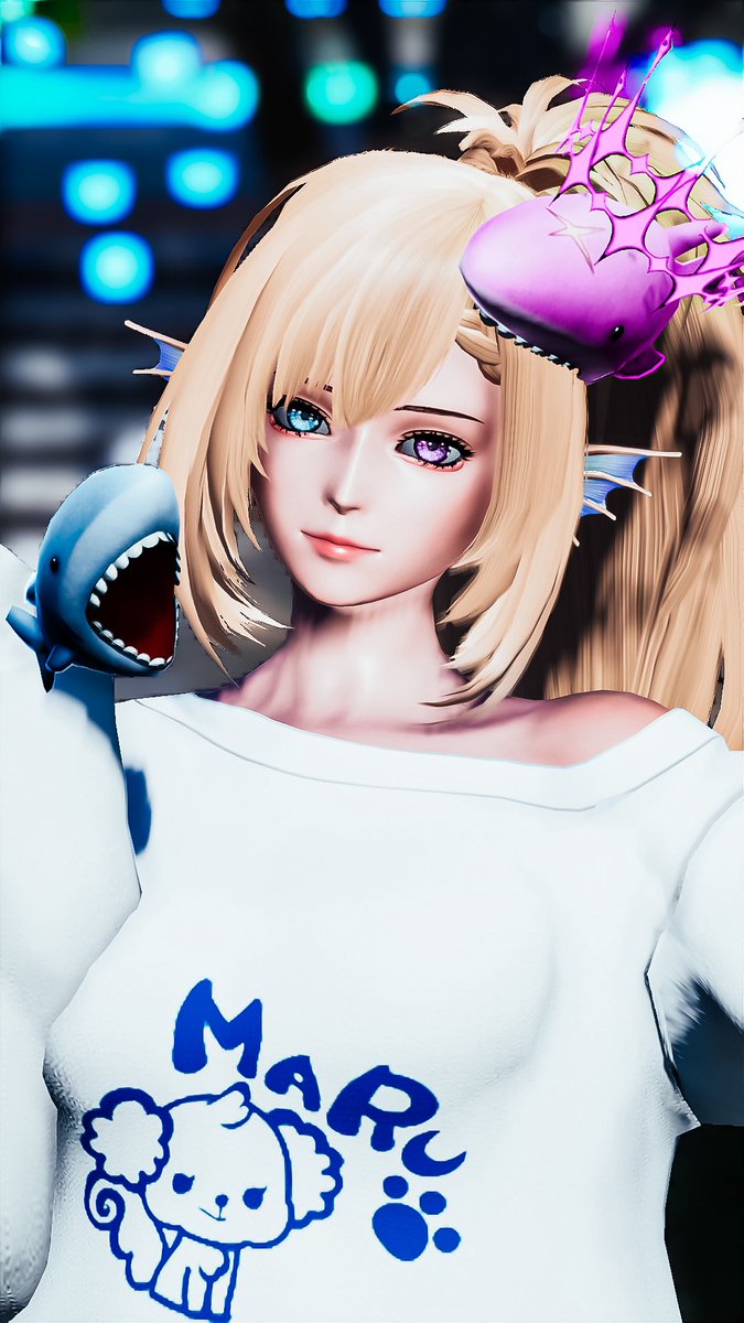Marlin Head Pso2 🦈🩷💙 #PSO2NGS #PSO2NGS_SS