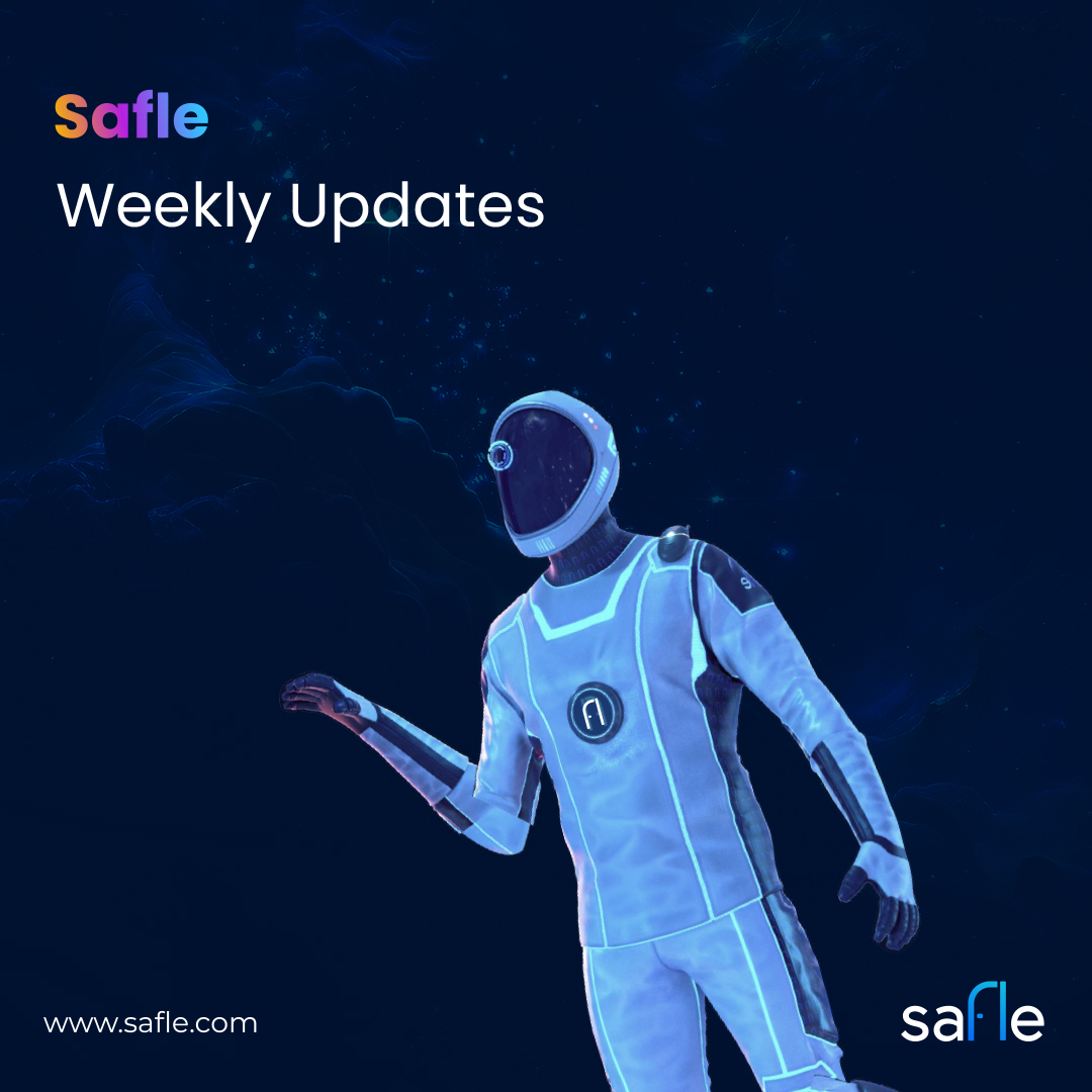 GetSafle's tweet photo. 🚀 Weekly Safle Update is Live! 🚀
Check out the latest progress, exciting releases, and new partnerships in our journey this week. Dive into the details on Medium now!
👉 Read the full update: https://t.co/5EDfRynUJ0
Stay stellar, Safle community! ✨
#Safle #CryptoNews https://t.co/scWeBmRtF2