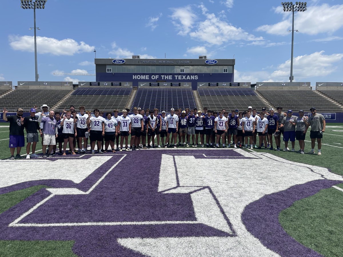 Appreciate everyone who worked hard today to be SPECIAL.  Texan Specialist Camp 2024.