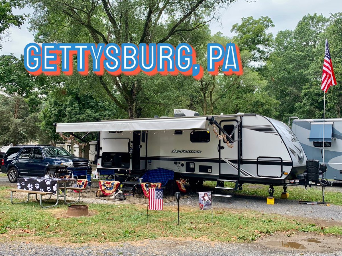 TravelShelties's tweet photo. The #TravelingShelties make it to Gettysburg. Taking in the sites and enjoying some warm weather camping.  The adventuring continues. https://t.co/sN8mwWEvZf